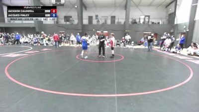 U12 FS - 135 lbs Champ. Round 1 - Kaleb Sutton, Mat Rats Rebooted Wrestling vs Adam Lewellen, Steelclaw Wrestling Club