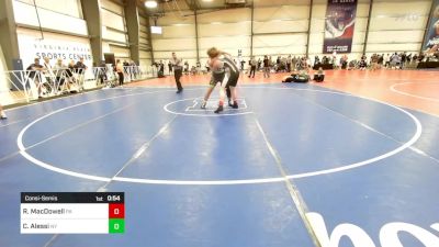 230 lbs Consolation - Robert MacDowell, PA vs Cody Alessi, NY