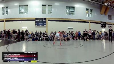138 lbs Champ. Round 2 - Cole Vandygriff, Contenders Wrestling Academy vs Michael Kurth, Bulldog Premier Wrestling Club