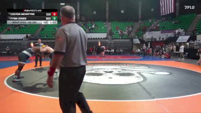 6A 285 lbs Quarterfinal - Fynn Jones, Buckhorn vs Colton Mcintyre, Clay Chalkville