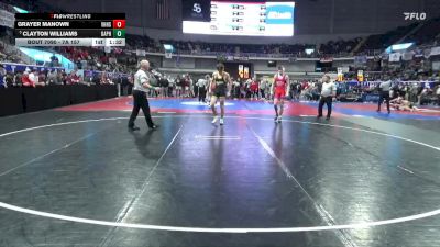 7A 157 lbs Quarterfinal - Clayton Williams, Daphne vs Grayer Manown, Vestavia Hills