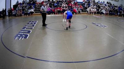 172 lbs Quarterfinal - Ethan Noland, Beaver County Christian School vs Riley Shaffer, Norwin