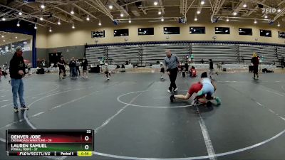 140 lbs Round 2 (8 Team) - Lauren Samuel, PitBull Terps vs Denver Jobe, Crossroads Wrestling