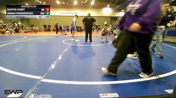 144 lbs Rr Rnd 1 - Daxtyn Curry, Eagles Wrestling Academy vs Abram Pendergrass, Mighty Bluebirds
