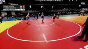 6A 120 lbs Champ. Round 1 - Korosh Kalantar, Austin Vandegrift vs Braulio Estrada, El Paso Franklin