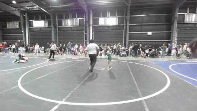 58 lbs Rr Rnd 3 - Remington Chagolla, Chagolla Trained WC vs Mercedes Banegas, Poway Elite