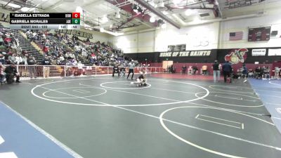 100 lbs Cons. Round 4 - Gabriela Morales, Adelanto vs Isabella Estrada, Downey