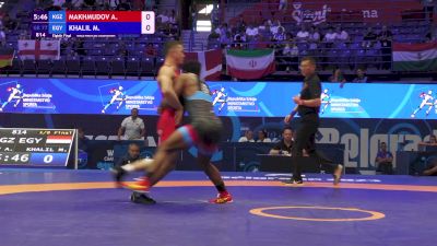 77 kg 1/8 Final - Akzhol Makhmudov, Kyrgyzstan vs Mohamed Ehab Mohamed Zahab Khalil, Egypt