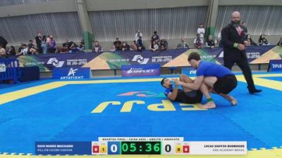 LUCAS SANTOS RODRIGUES vs DAVI NUNES MACHADO 2026 FPJJ Circuito Paulista NO GI Etapa 3
