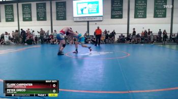155-171 lbs Champ. Round 1 - Clark Carpenter, Liberty (wentzville) vs Peter Greco, Suplex WC