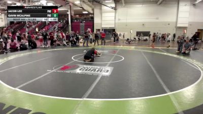 70 lbs 5th Place Match - Jacob Lee, Pinnacle Wrestling Club vs Gavin McAlpine, Pinnacle Wrestling Club