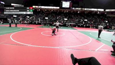 95 lbs Champ. Round 1 - Cam Davis, CPWA vs Jack Krichbaum, Unattached
