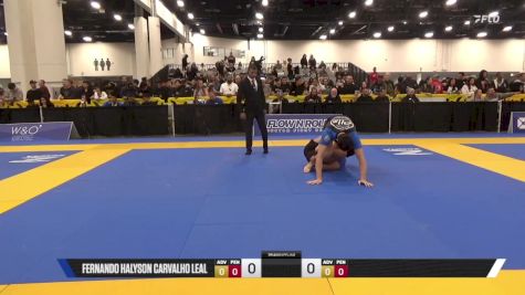 Ian Faria Rodrigues vs Fernando Halyson Carvalho Leal 2025 World IBJJF Jiu-Jitsu No-Gi Championship