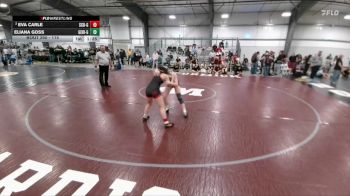 115 lbs Semifinal - Eliana Goss, Gering vs Eva Carle, Scottsbluff