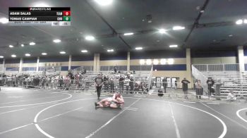 157 lbs 2nd Place - Adam Salas, Team Thunder vs Tomas Campian, Christopher Columbus HS