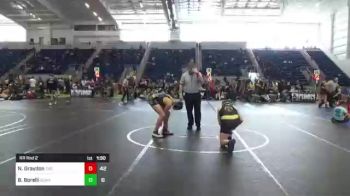 130 lbs Rr Rnd 2 - Nicholas Graydon, The Washington Warriors vs Brokton Borelli, SCWAY Gold