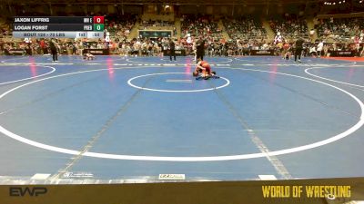 70 lbs Consi Of 8 #1 - Jaxon Liffrig, MN Elite vs Logan Forst, Predator Wrestling