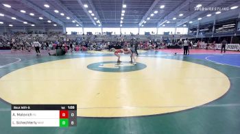 107 lbs Rr Rnd 5 - Ana Malovich, Young Guns Girls vs Lexia Schechterly, Misfits Girls Wrestling