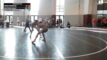 149 lbs Round Of 32 - Jorge Gonzalez, Coker University vs Matthew Dailey, Wyoming SEM