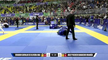 Arley Pacheco Damaceno Brandão vs Eduardo Carvalho De Oliveira Mac 2025 Brasileiro Jiu-Jitsu IBJJF