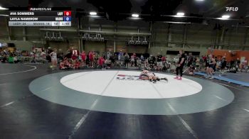 54 kg Rr Rnd 5 - Ava Sommers, Lady Warriors United - GK8E vs Layla Namerow, Lady Assassins - GK8E