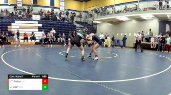 100 lbs. Cons. Round 7 - Taylor Reiter, Timberland vs Joanne Dinh, Staley