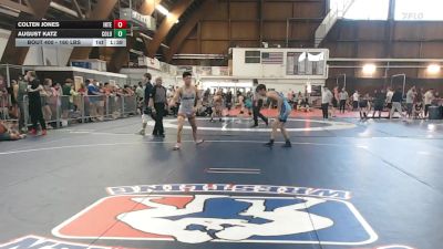 160 lbs Quarterfinal - Colten Jones, Integrity vs August Katz, Columbia High School