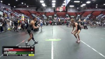 130 lbs Cons. Round 3 - Aiden King, DiSabato vs Luis Arboleda, Gladiator Wrestling
