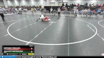 157 lbs Cons. Round 4 - Bronson Hertenstein, Ohio vs Anthony Frescura, Callan Wrestling Academy