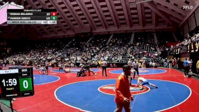 3A-132 lbs Champ. Round 1 - Roman Belardo, Jefferson vs Parker Greco, LaFayette