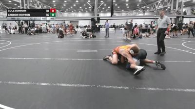 175 lbs Finals (8 Team) - Cole Dunham, Iron Horse Blue vs Zandon Hopson, Team Arizona