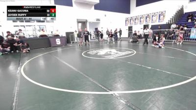 44 lbs Cons. Semi - Keanu Gacuma, Reign WC vs Jayden Ruffy, Rough House