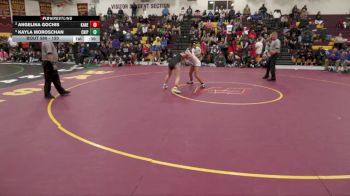 120 lbs 3rd Place Match - Angelina Gochis, Kaneland HS vs Kayla Moroschan, Chippewa