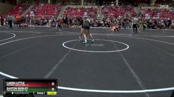 115 lbs Round 3 (6 Team) - Easton Bosley, The Untouchables vs Laken Little, Midwest Misfitz Pink