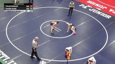 89 lbs Round Of 32 - Dylan Kessler, Garnet Valley vs Zavier Olver, Honesdale