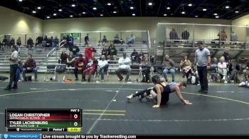 115 lbs Round 2 (6 Team) - Logan Christopher, Untouchables-Olympia vs Tyler Lachenburg, Elite Athletic Club