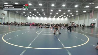 120 lbs Rr Rnd 1 - Jordan Perez, CTWHALE Beluga - EL vs Logan Stocum, Mat Warriors - EL