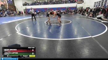 126 lbs Cons. Round 5 - Jordyn Lupton, Lake City vs Geoff Brooks, Post Falls