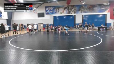 88 lbs Noah Rhinehart, South Carolina vs Fabian Simons, Florida Blue