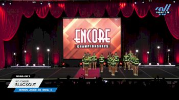 KO Cheer - Blackout [2023 L2 Junior - D2 - Small - C Day 2] 2023 Encore Grand Nationals