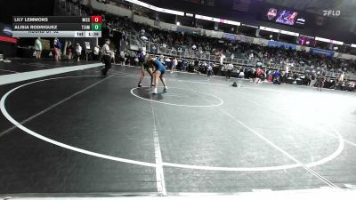 136 lbs Round Of 32 - Lily Lemmons, Missouri vs Alisia Rodriguez, Team Titian
