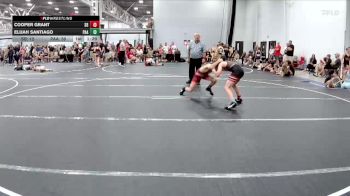 92 lbs Round 1 (8 Team) - Elijah Santiago, PA Alliance vs Cooper Grant, Smitty`s Barn