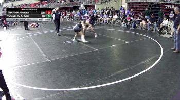 101 lbs Champ. Round 2 - Charley Olson, The Best Wrestler vs Hayden Fowler, Chase County Wrestling Club
