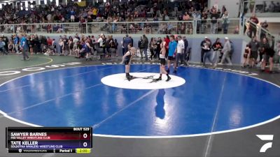 59 lbs Rr1 - Sawyer Barnes, Mid Valley Wrestling Club vs Tate Keller, Soldotna Whalers Wrestling Club