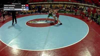 132 lbs Owen Ragonesi, Oregon 2 HS Boys vs Brody Nedens, Montana 2 HS Boys