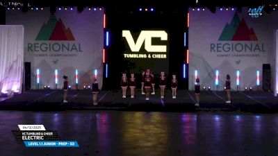 VC Tumbling & Cheer - Electric [2025 L1.1 Junior - PREP - D2 04/12/2025] 2025 The Midwest Regional Summit