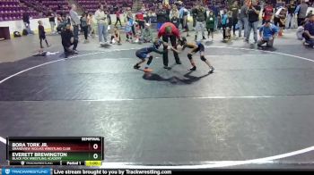 59 lbs Semifinal - Bora Tork Jr., Grandview Wolves Wrestling Club vs Everett Brewington, Black Fox Wrestling Academy