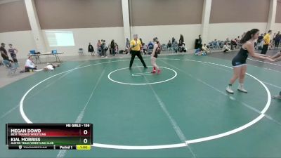 136 lbs 3rd Place Match - Kial Morriss, Austin Texas Wrestling Club vs Megan Dowd, Best Trained Wrestling