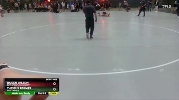 100 lbs Champ. Round 1 - Raiden Wilson, Elite Wrestling Academy vs Theseus Regnier, Iron Knights