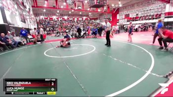 145 lbs Quarterfinal - Niko Valenzuela, Redondo Union vs Luca Munoz, Bishop Amat